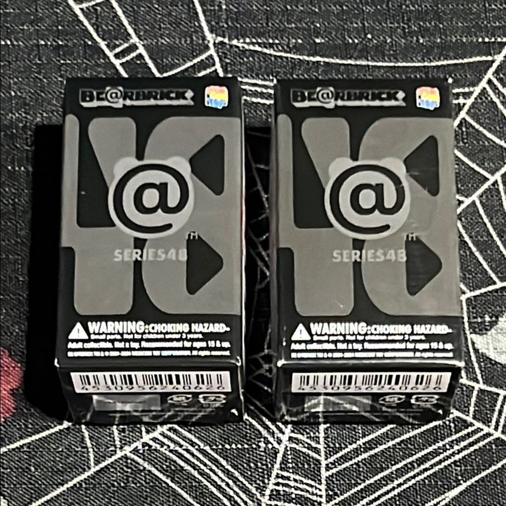 2 BOX LOT SEALED MEDICOM TOY BEARBRICK BE@RBRICK SERIES 48 S48 100%